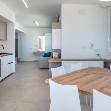 Apartmán M447 - Marcelli, Nuovissimo Trilocale Fronte Mare In Con Piscina