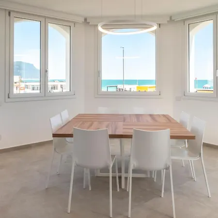Apartment M447 - Marcelli, Nuovissimo Trilocale Fronte Mare In Con Piscina